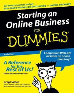 Starting an Online Business for Dummies 4th 9780764583346 Front Cover