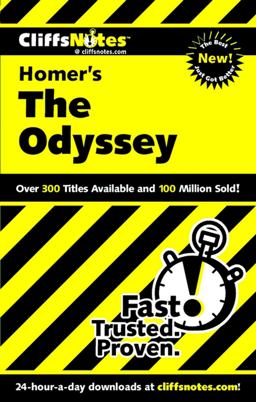 CliffsNotes on Homer's the Odyssey  9780764585999 Front Cover