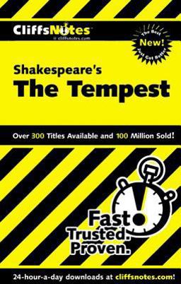 CliffsNotes on Shakespeare's the Tempest  9780764586743 Front Cover