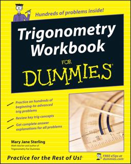 Trigonometry Workbook for Dummies  9780764587818 Front Cover