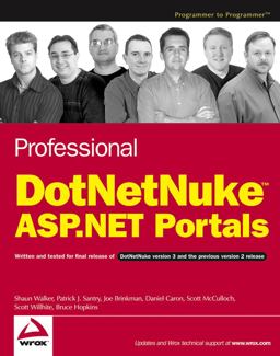 Professional DotNetNuke ASP. NET Portals