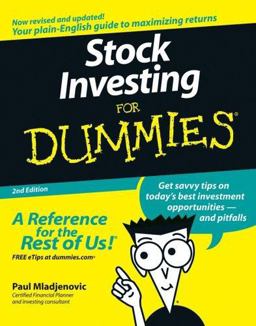 Stock Investing for Dummies 2nd 9780764599033 Front Cover