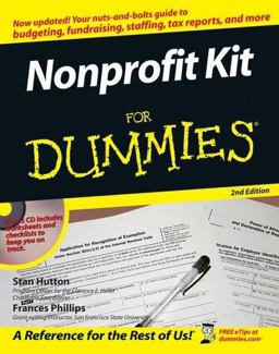 Nonprofit Kit for Dummies 2nd 9780764599095 Front Cover