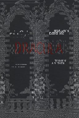 Edward Gorey's Dracula: A Toy Theatre: Die Cut, Scored and Perforated Foldups and Foldouts  9780764945410 Front Cover