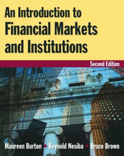 Introduction to Financial Markets and Institutions 2nd 9780765622761 Front Cover