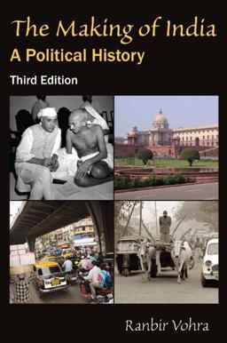 Making of India A Political History 3rd 9780765623676 Front Cover