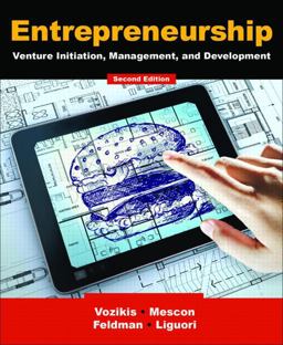Entrepreneurship: Venture Initiation, Management, and Development  9780765631138 Front Cover
