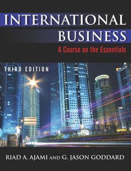 International Business: A Course on the Essentials  9780765631343 Front Cover