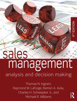 Sales Management: Analysis and Decision Making  9780765644510 Front Cover