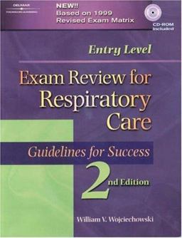 Entry Level Exam Review for Respiratory Care 2nd 9780766807792 Front Cover