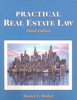 Practical Real Estate Law 3rd 2000 9780766816831 Front Cover