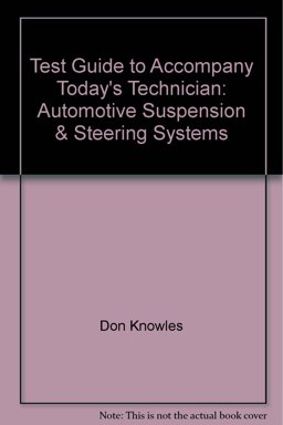 Tdys Tech Auto Susp/steering3e