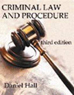 Criminal Law and Procedure 3rd 9780766818316 Front Cover