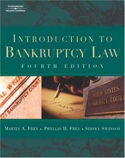 Introduction to Bankruptcy Law 4th 9780766820364 Front Cover