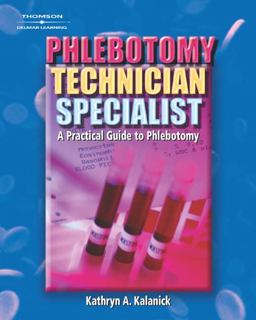 Phlebotomy Technician Specialist  9780766823464 Front Cover