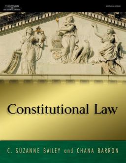 Constitutional Law  9780766840140 Front Cover