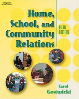 Home, School and Community Relations 5th 9780766863071 Front Cover
