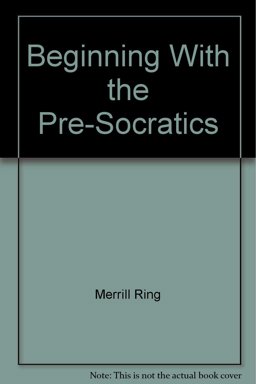 Beginning W/Pre-Socratics (Free Copy-Inside) 2nd