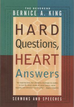Hard Questions, Heart Answers Sermons and Speeches  9780767900379 Front Cover
