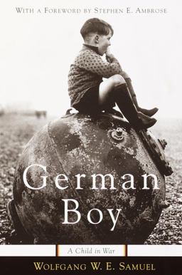 German Boy A Child in War  9780767908245 Front Cover