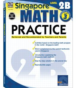 Math Practice, Grade 3  9780768240023 Front Cover