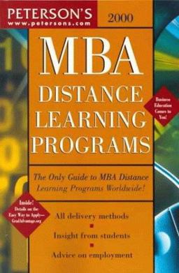 MBA Distance Learning Programs