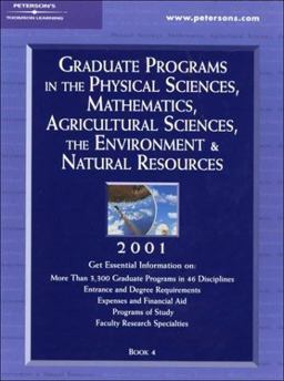 Graduate Programs in the Physical Sciences, Mathematics, Agricultural Sciences, the Environmental Sciences Graduate Programs in the Physical Sciences, Mathematics, Agricultural Sciences, the Environmental Sciences