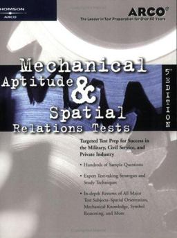 Mechanical Aptitude and Spatial Relations Tests 5th 9780768907094 Front Cover