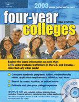Four-Year Colleges 2003 Four-Year Colleges 2003