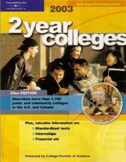 Two-Year Colleges 2003 Two-Year Colleges 2003