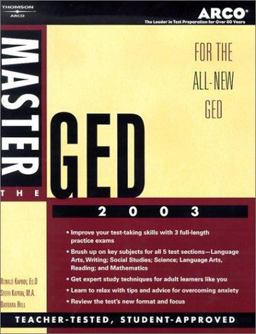 Master the GED 2003