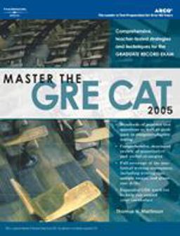 Master the GRE CAT 2005