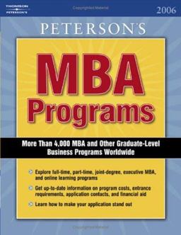 Peterson's MBA Programs