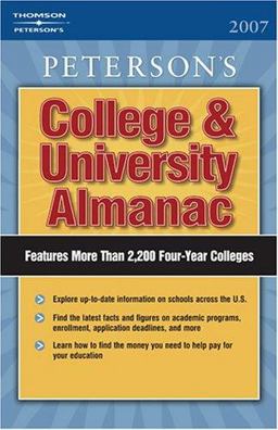 Peterson's College and University Almanac 9th 9780768921632 Front Cover