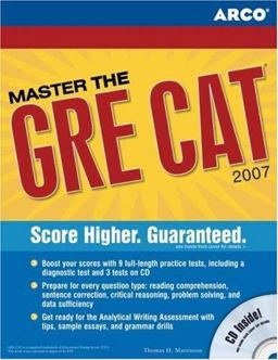 Arco Master the GRE CAT