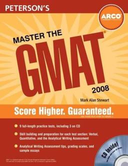 Master the GMAT 2008 Master the GMAT 2008