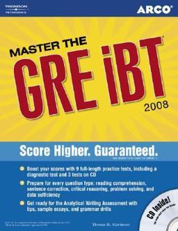 Master the New GRE, 2008/e W/CD-ROM