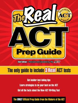 Real ACT Prep Guide The Only Official Prep Guide from the Makers of the ACT 2nd 9780768926750 Front Cover