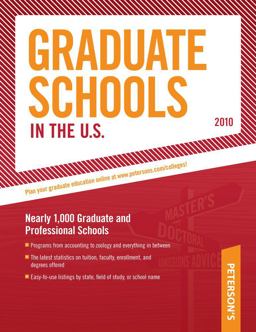 Graduate Schools in the U. S. 2010