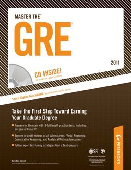 Master the GRE 2011 Master the GRE 2011