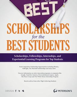 Best Scholarships for the Best Students  9780768932607 Front Cover