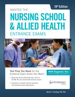 Master the Nursing School and Allied Health Exams