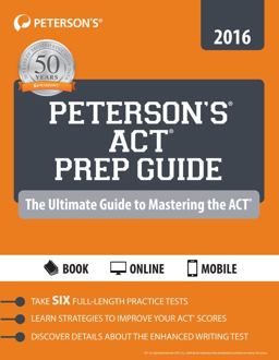 Peterson's ACTÂ®  9780768940787 Front Cover