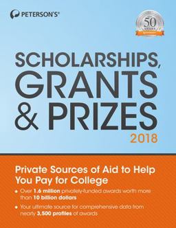 Scholarships, Grants & Prizes 2018