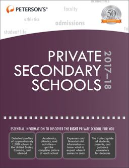 Private Secondary Schools 2017-18