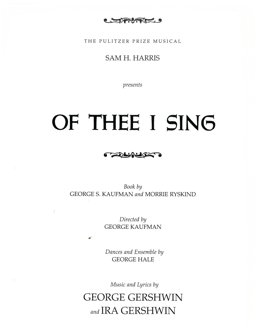 Of Thee I Sing