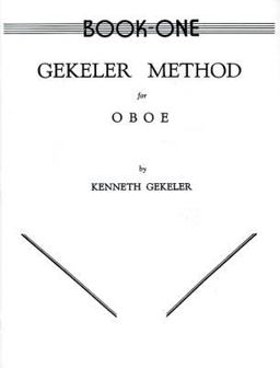 Gekeler Method for Oboe, Bk 1  9780769222141 Front Cover