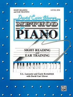 David Carr Glover Method for Piano Sight Reading and Ear Training