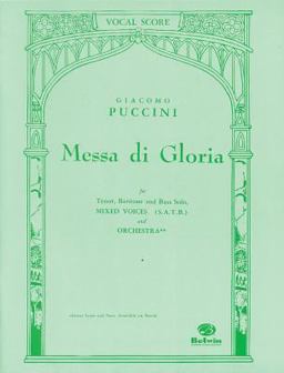 Messa Di Gloria SATB (Orch. Acc. )  9780769243924 Front Cover