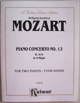 Piano Concerto No. 12 in a Major, K. 414